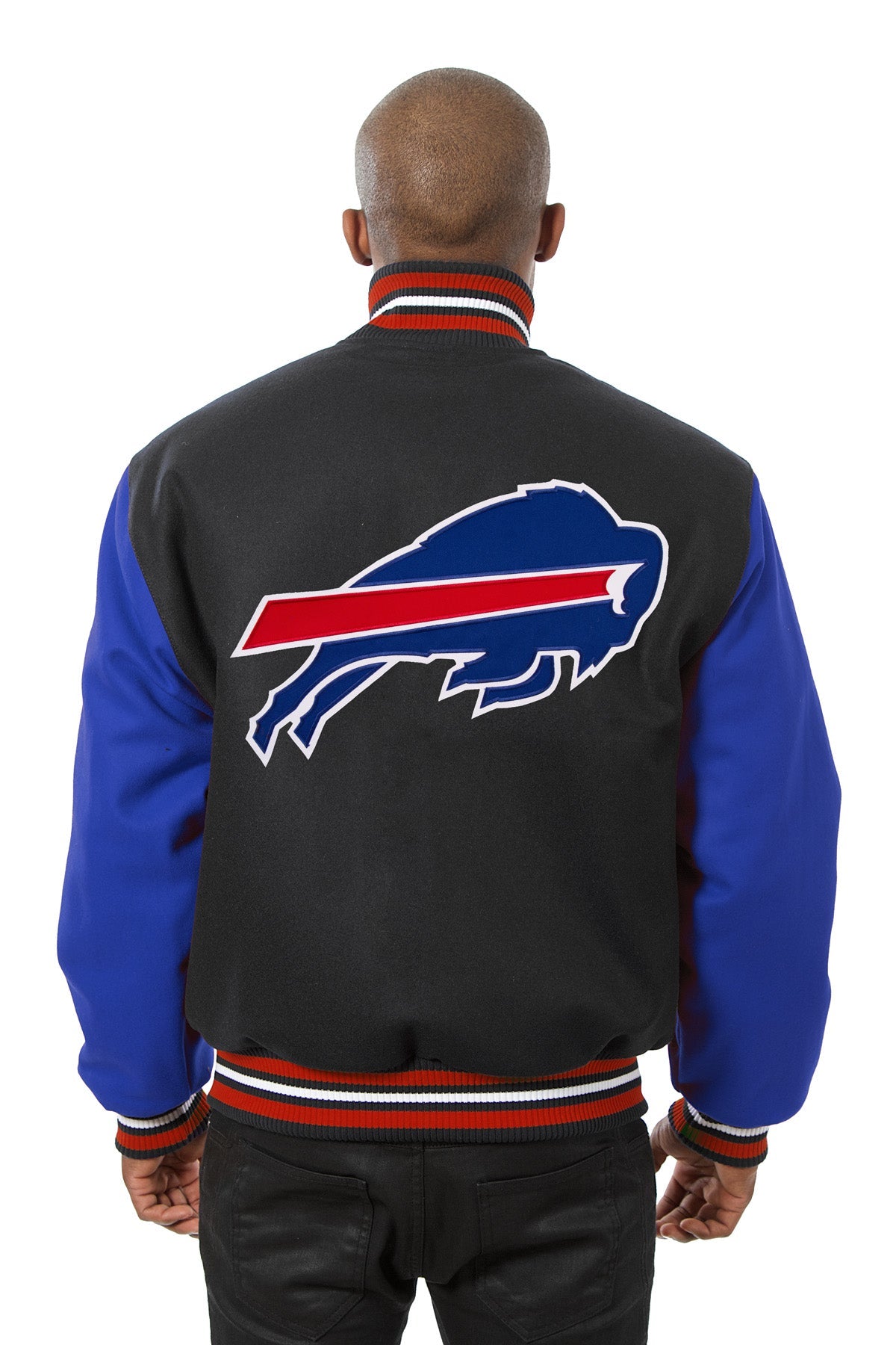 Buffalo Bills Embroidered Wool Jacket