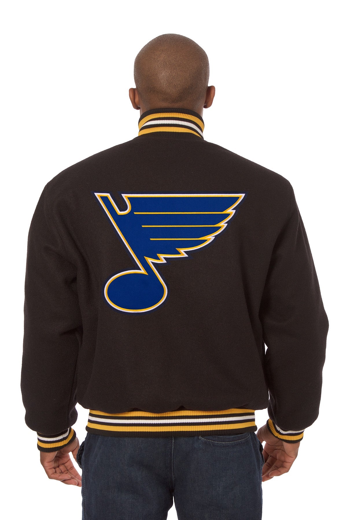 St. Louis Blues Embroidered Wool Jacket
