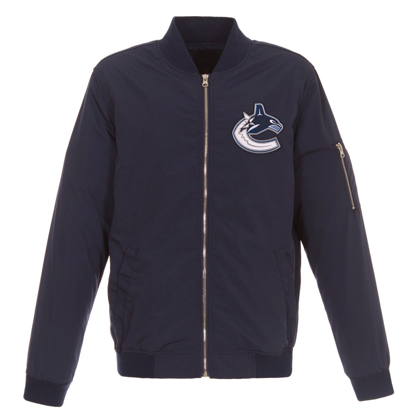 Vancouver Canucks Nylon Bomber Jacket