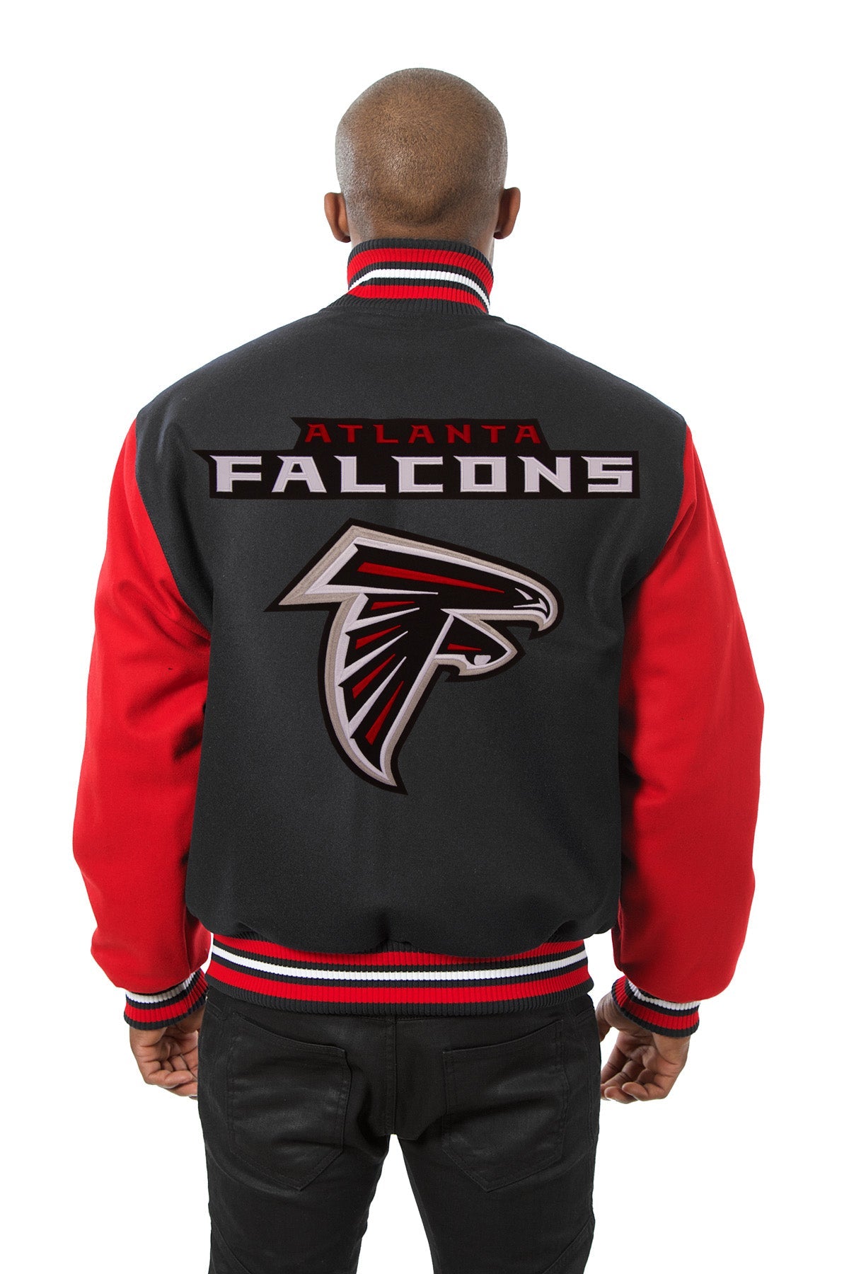 Atlanta Falcons Embroidered Wool Jacket