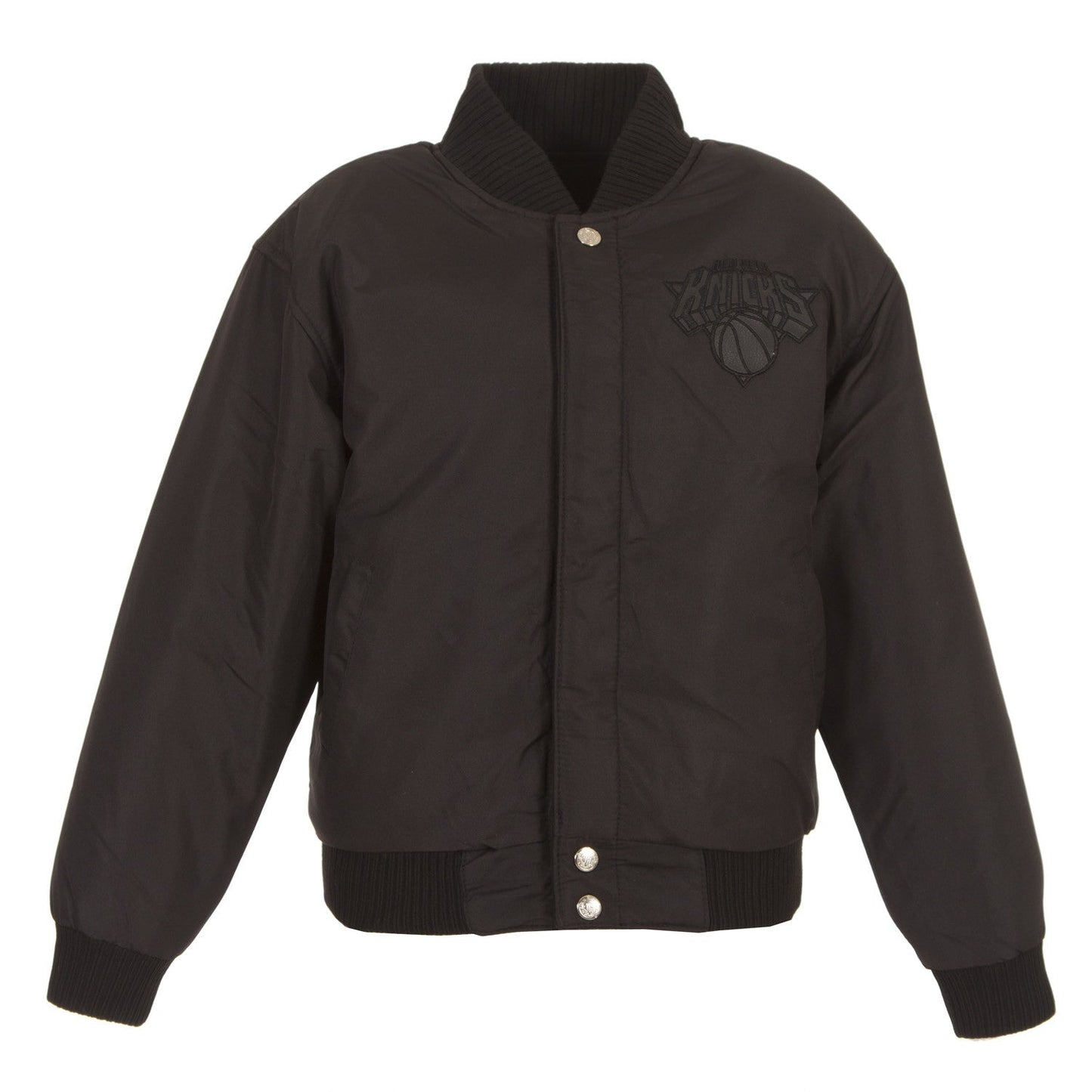 New York Knicks Kid's Reversible Wool and Faux Leather Jacket