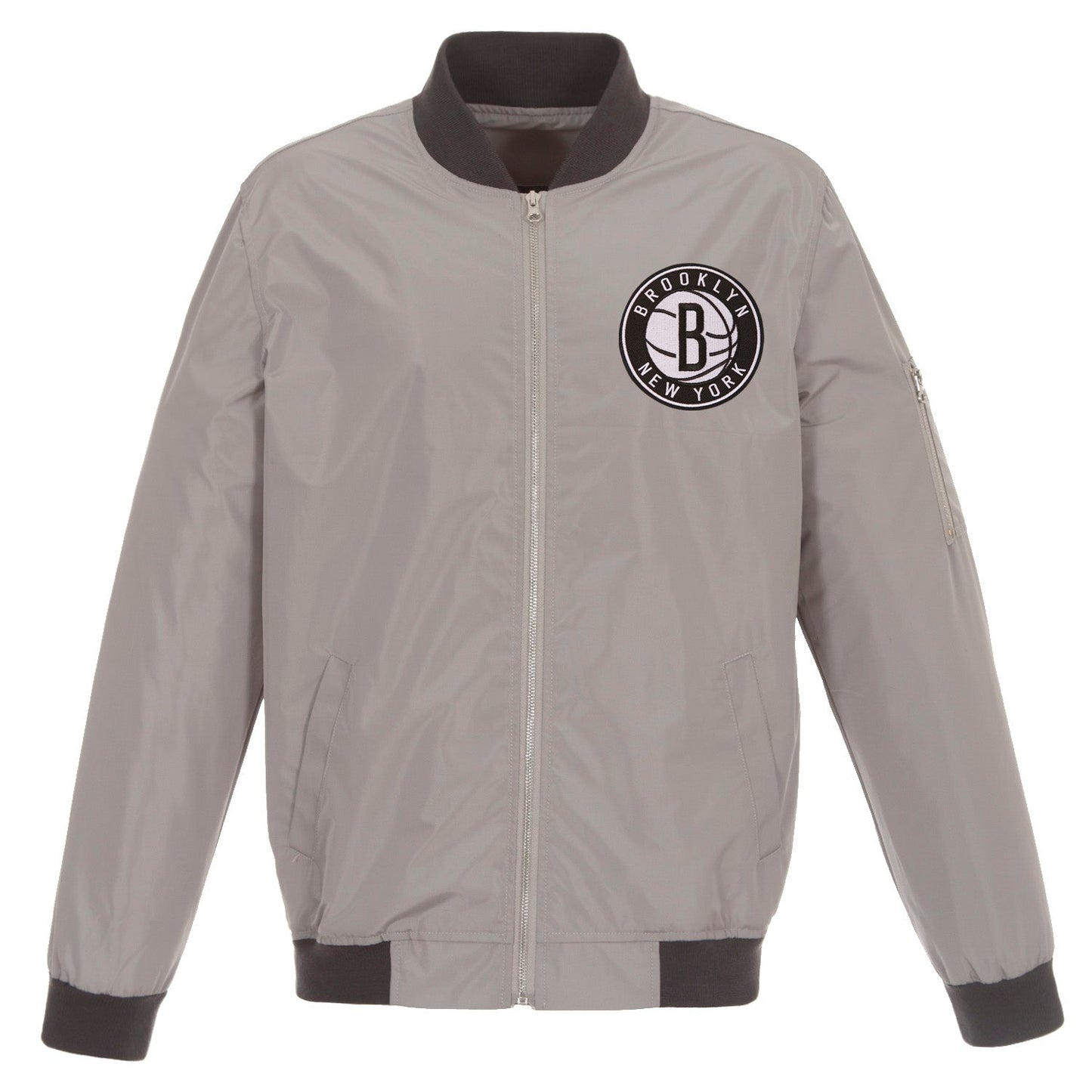 Brooklyn Nets Nylon Bomber Jacket
