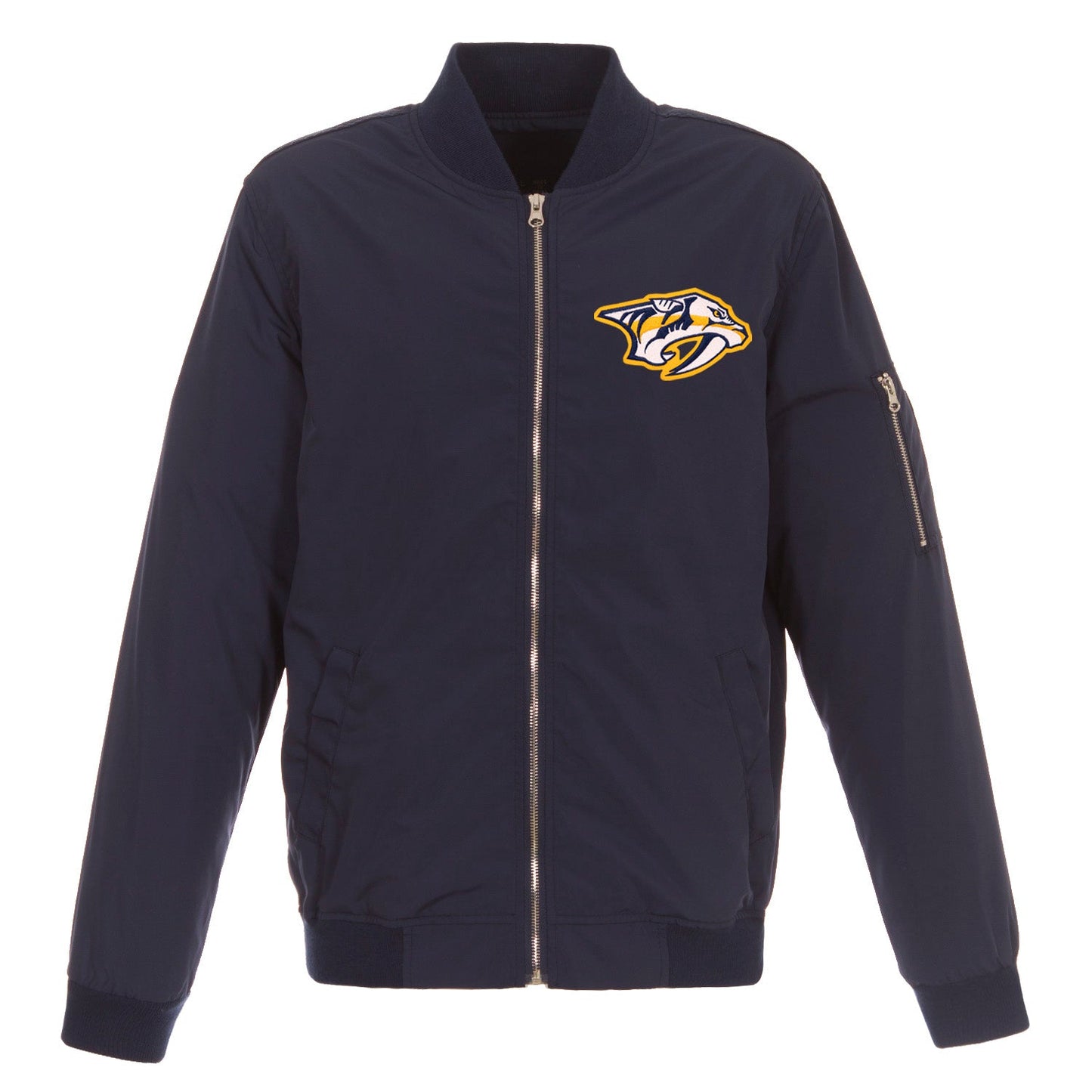 Nashville Predators Nylon Bomber Jacket