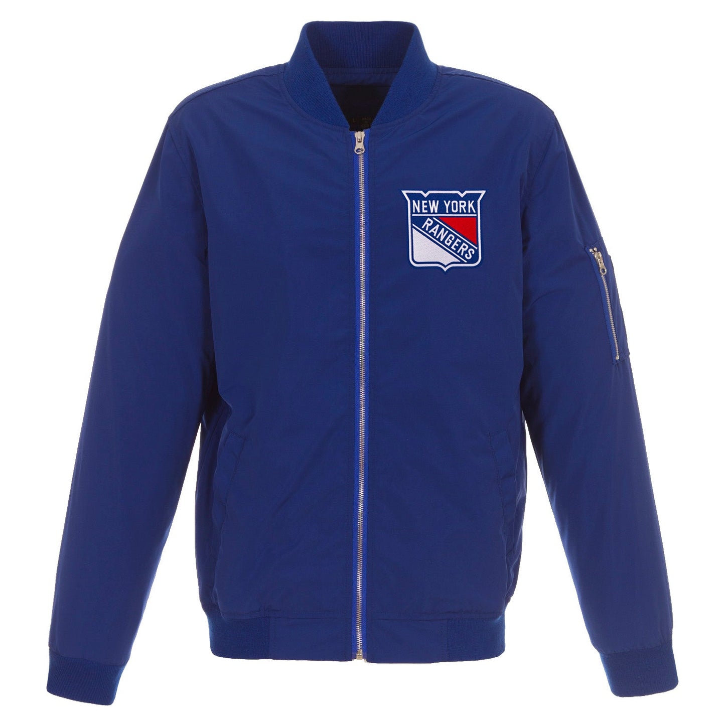 New York Rangers Nylon Bomber Jacket