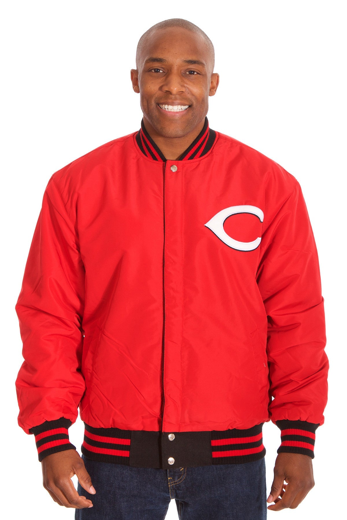 Cincinnati Reds Reversible Wool Jacket