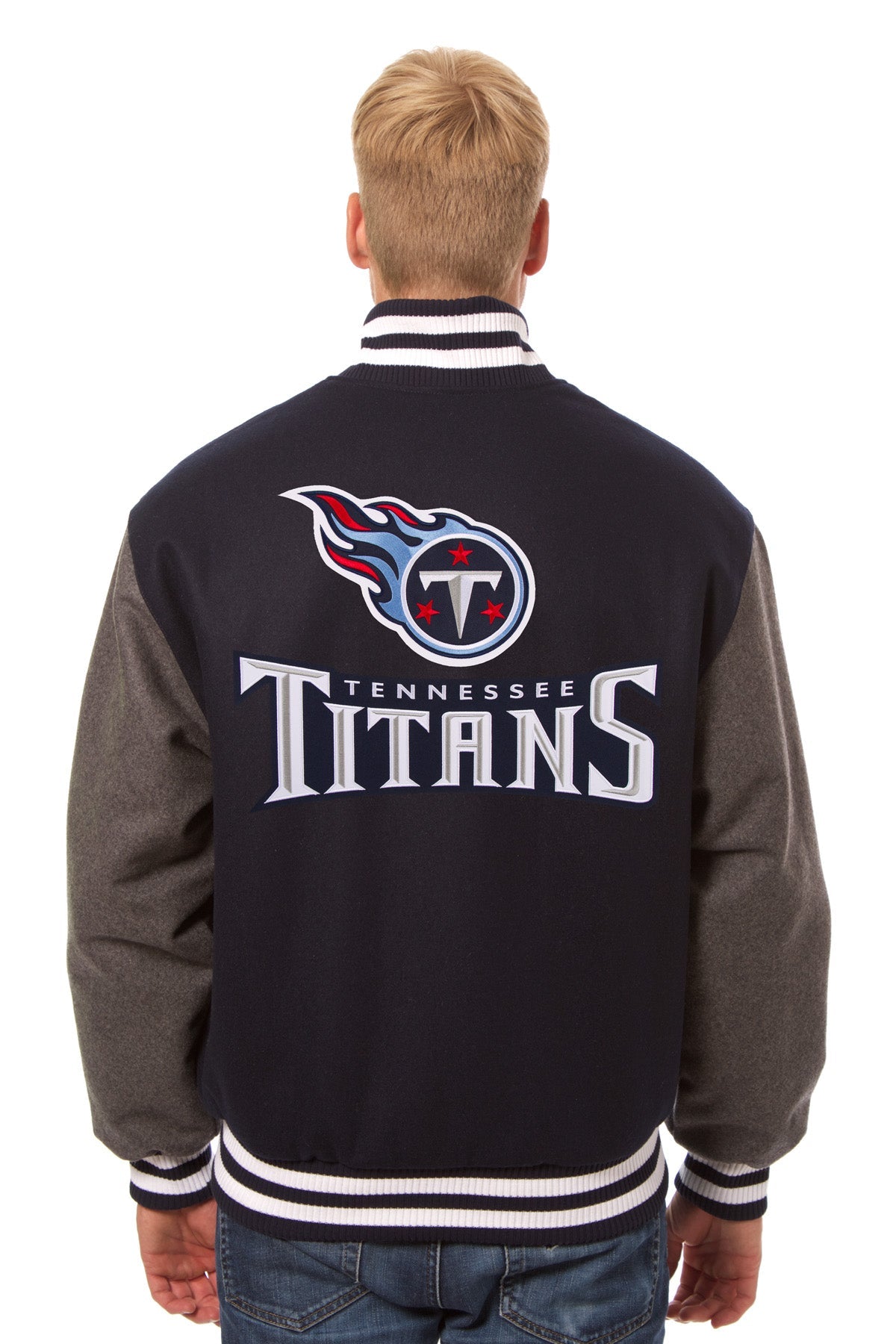 Tennessee Titans Embroidered Wool Jacket