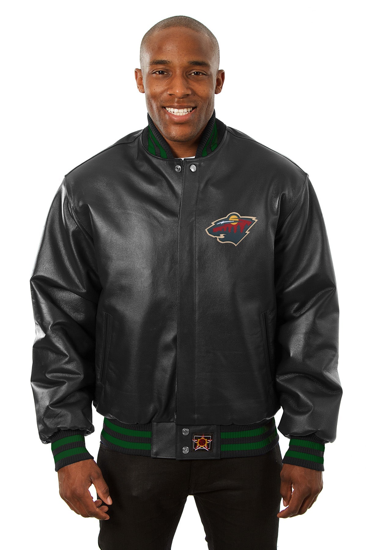 Minnesota Wild Full Leather Jacket