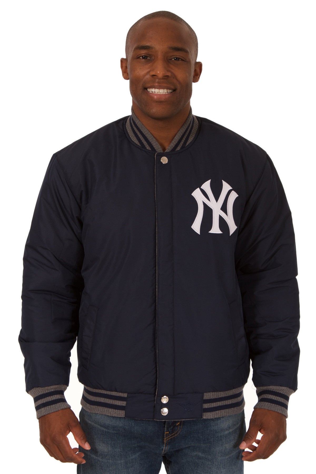 New York Yankees Reversible Wool Jacket