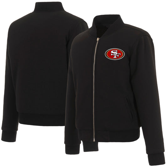 San Francisco 49ers Ladies Reversible Fleece Jacket
