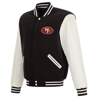 San Francisco 49ers Reversible Varsity Jacket