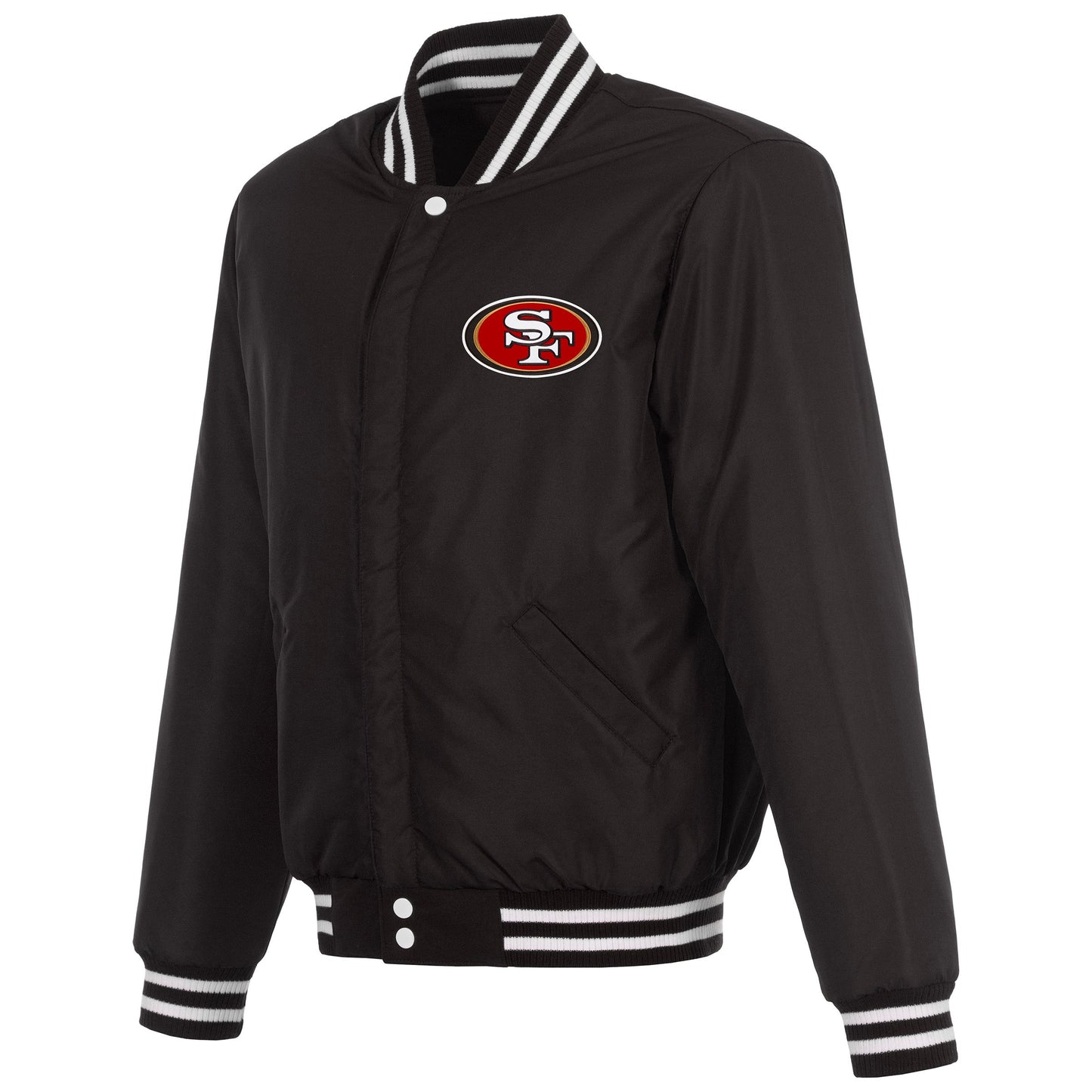 San Francisco 49ers Reversible Varsity Jacket