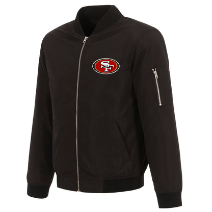 San Francisco 49ers Nylon Bomber Jacket