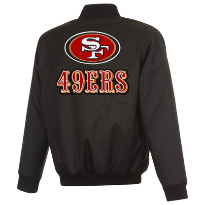 San Francisco 49ers Poly-Twill Jacket