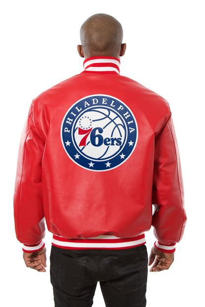 Philadelphia 76ers Full Leather Jacket