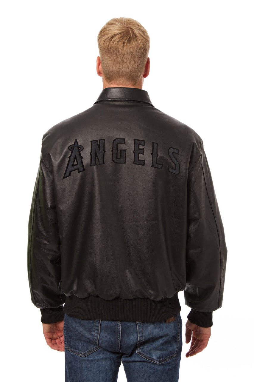 Los Angeles Angels All Leather Jacket