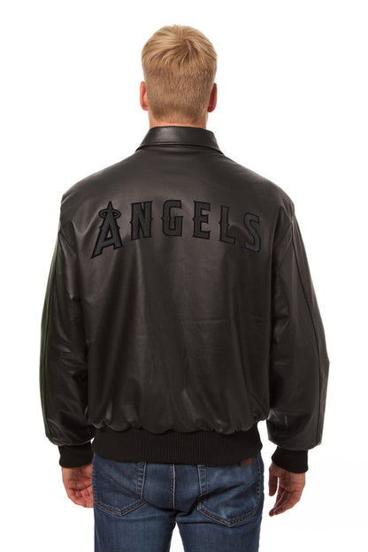 Los Angeles Angels All Leather Jacket