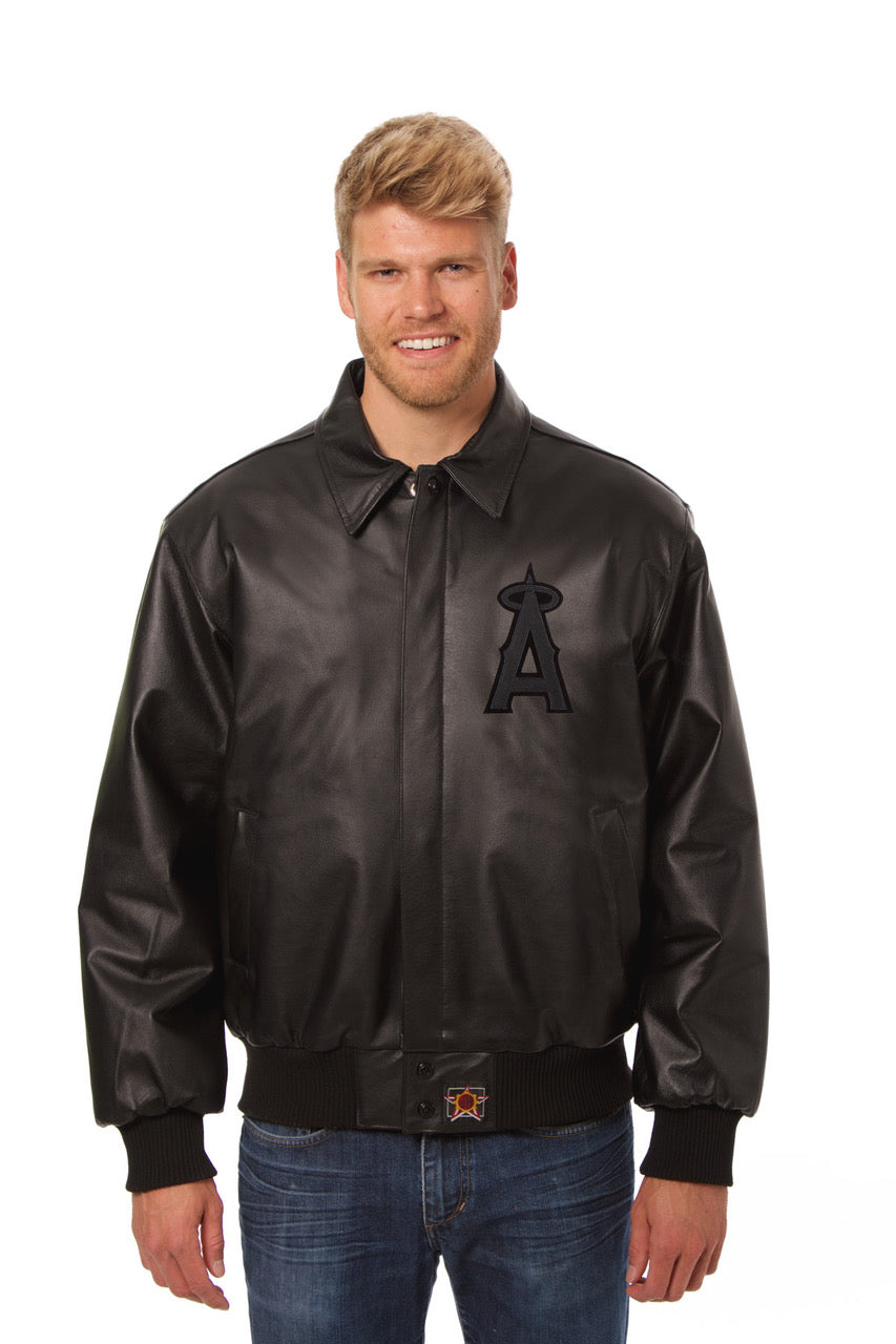 Los Angeles Angels All Leather Jacket