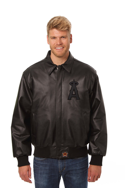Los Angeles Angels All Leather Jacket