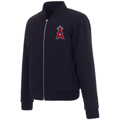 Los Angeles Angels Ladies Reversible Fleece Jacket
