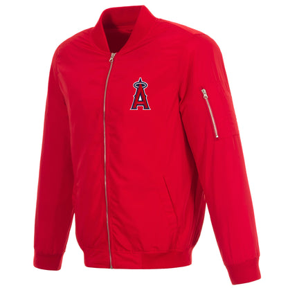 Los Angeles Angels Nylon Bomber Jacket