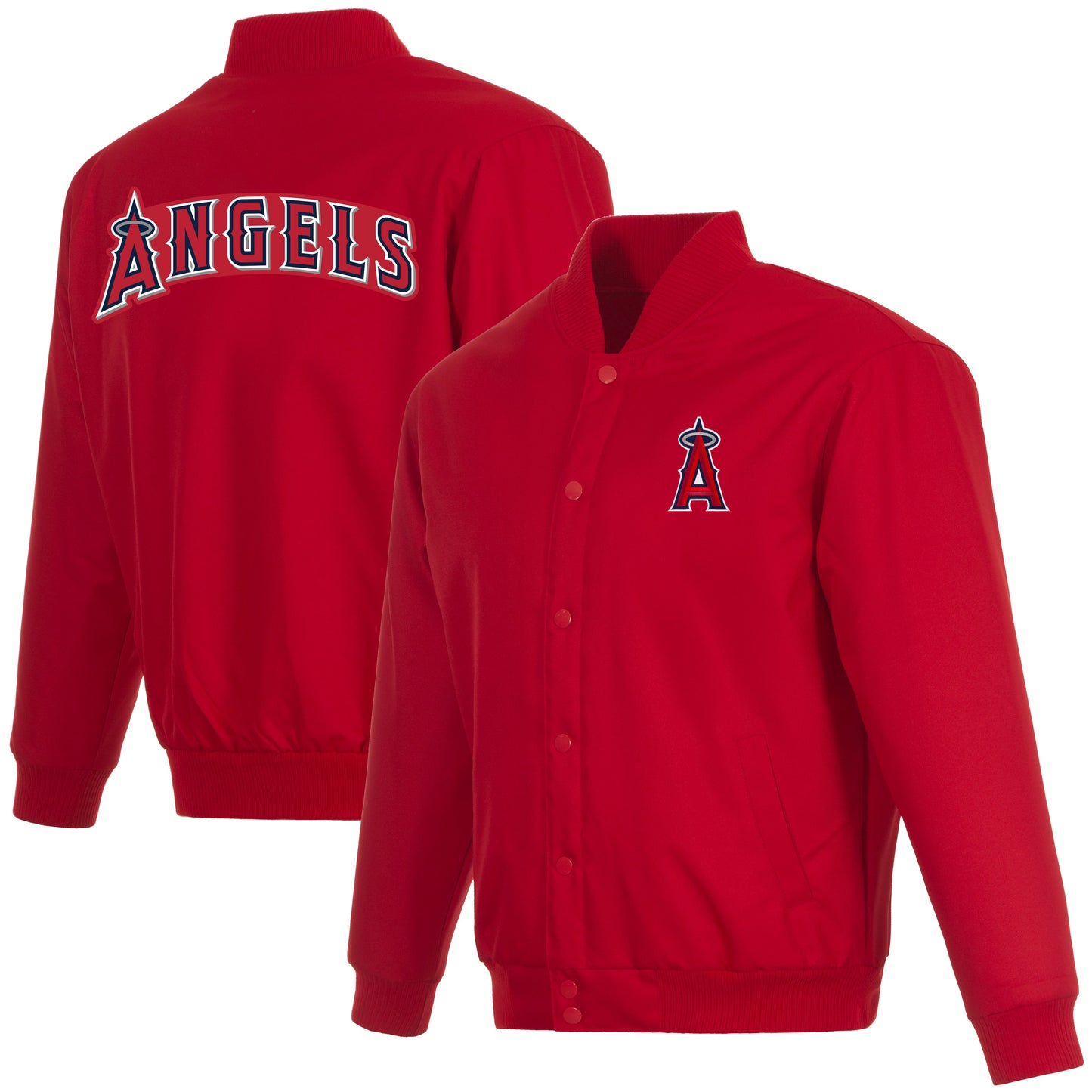 Los Angeles Angels Poly-Twill Jacket