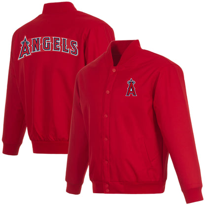 Los Angeles Angels Poly-Twill Jacket