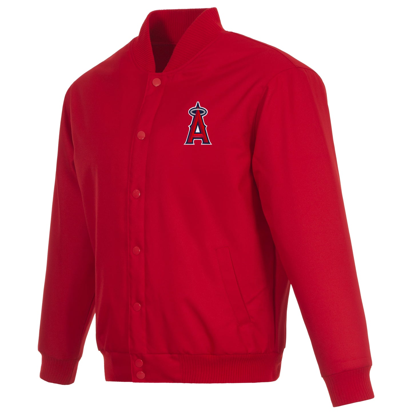Los Angeles Angels Poly-Twill Jacket