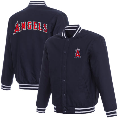 Los Angeles Angels Poly-Twill Jacket