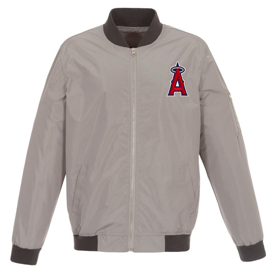 Los Angeles Angels Nylon Bomber Jacket
