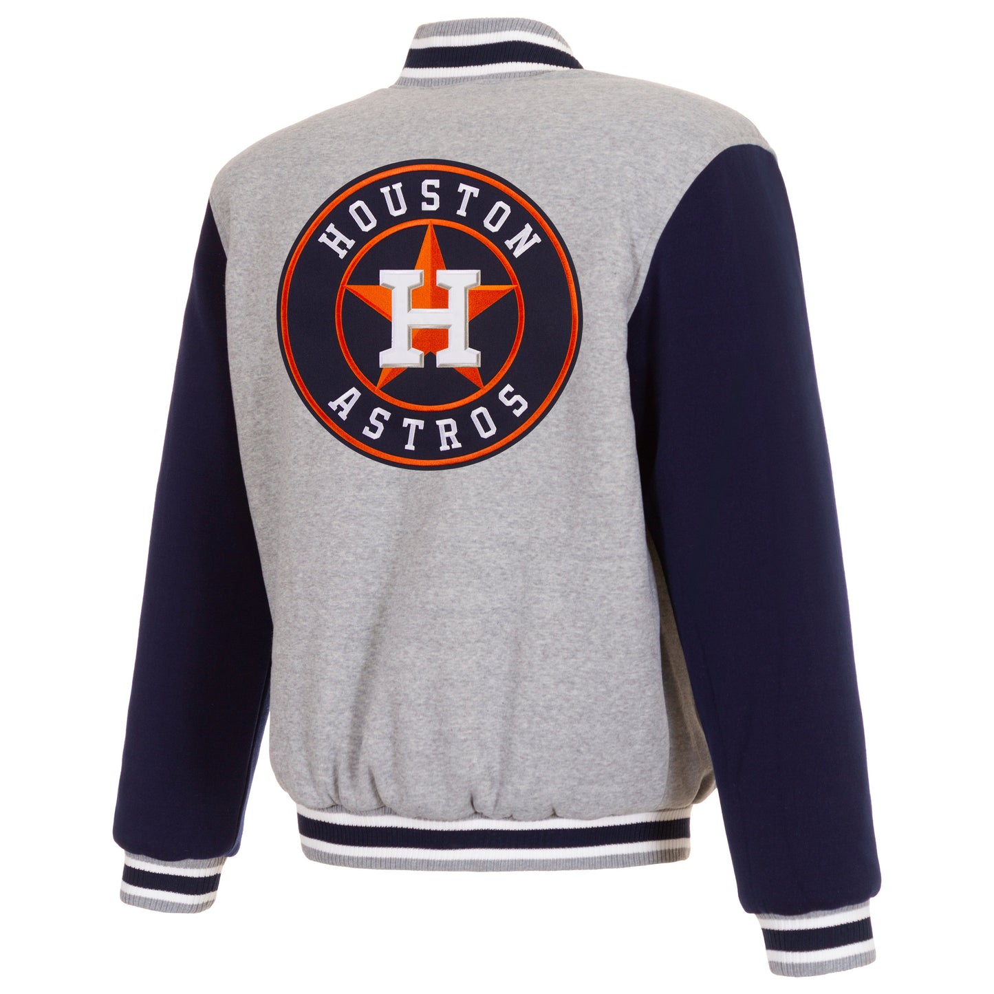 Houston Astros Reversible Two-Tone Fleece Jacket