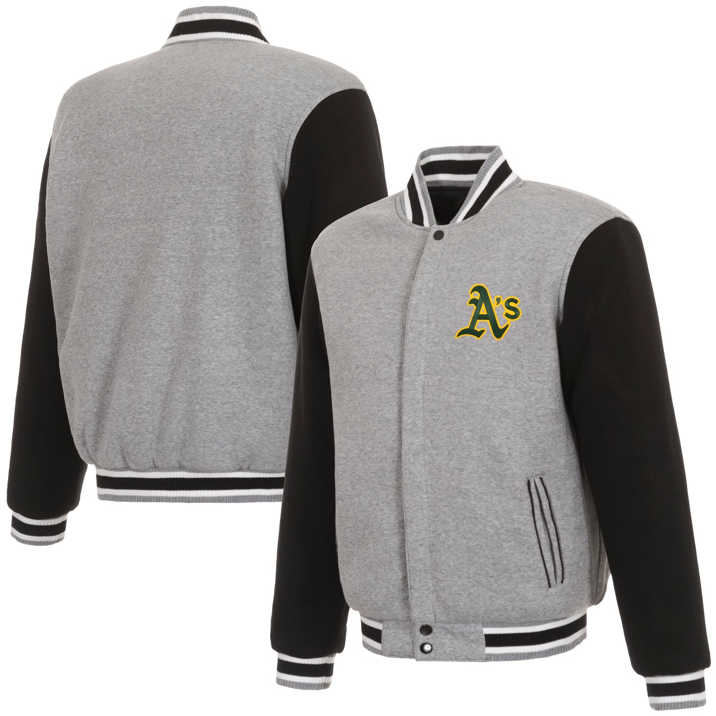 Athletics Reversible Fleece Jacket