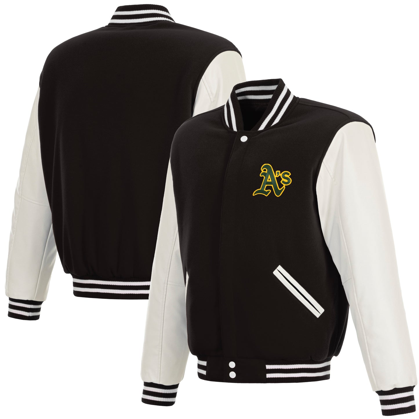 Oakland A's Reversible Varsity Jacket