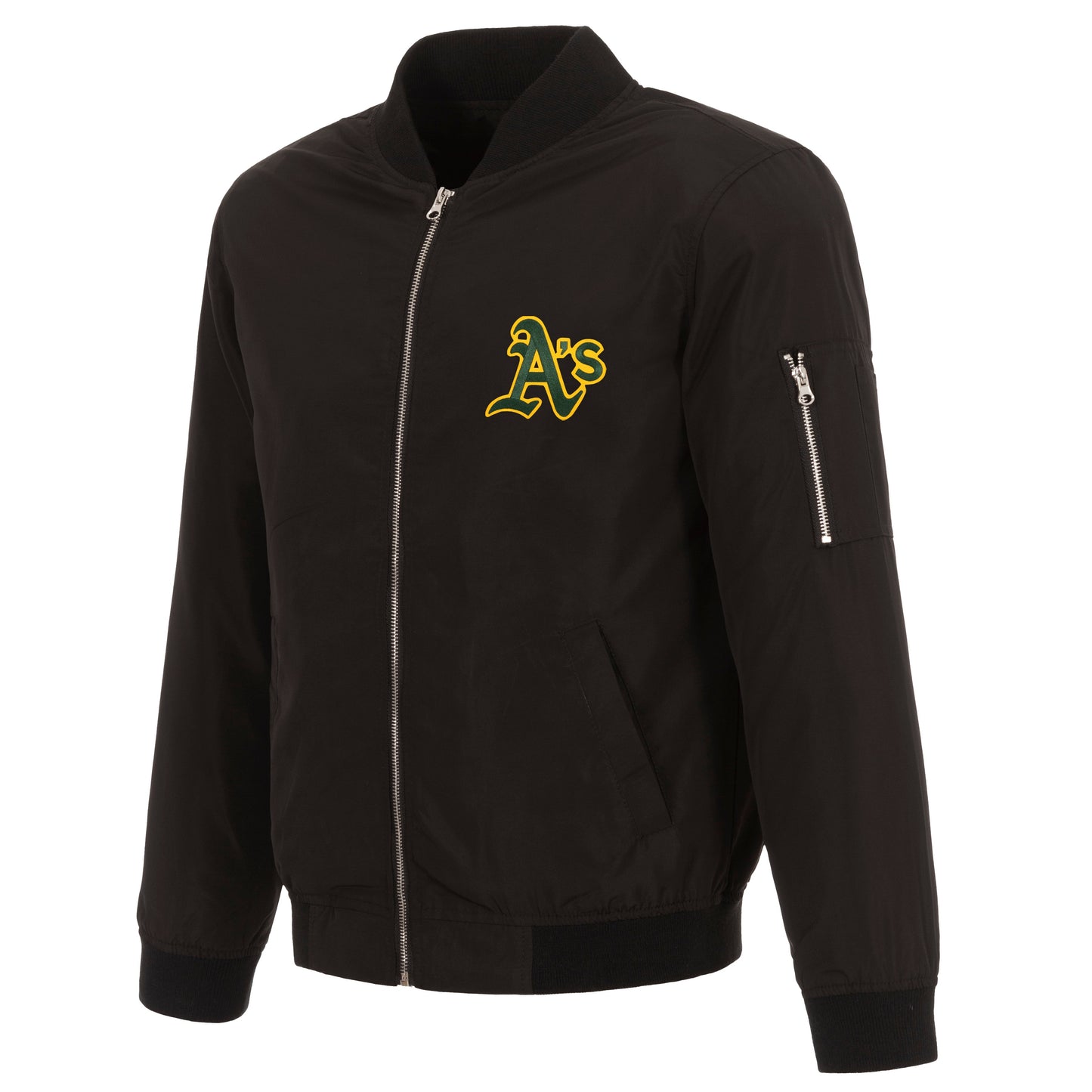 Athletics Nylon Bomber Jacket