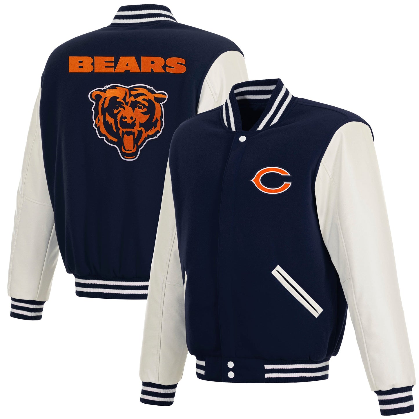 Chicago Bears Reversible Varsity Jacket