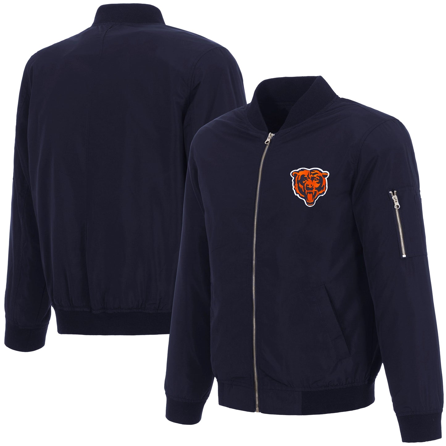 Chicago Bears Nylon Bomber Jacket