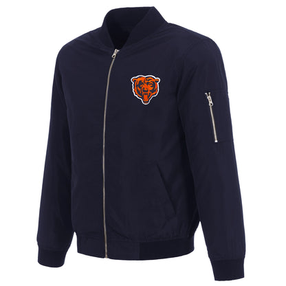 Chicago Bears Nylon Bomber Jacket