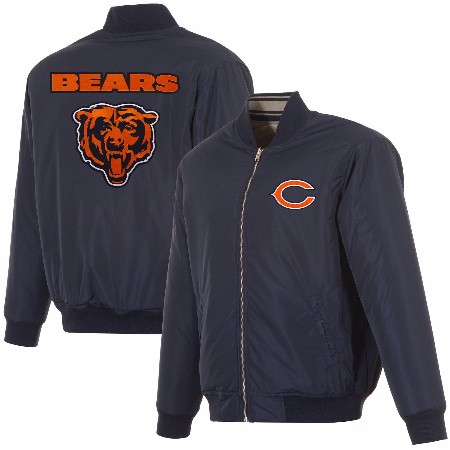 Chicago Bears Reversible Flight Jacket
