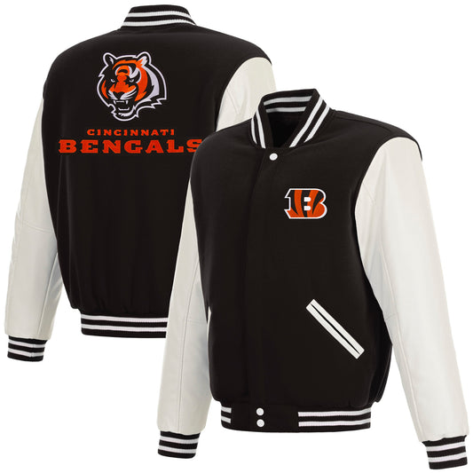 Cincinnati Bengals Reversible Varsity Jacket