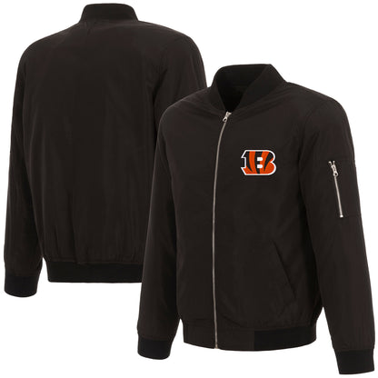 Cincinnati Bengals Nylon Bomber Jacket