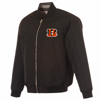 Cincinnati Bengals Reversible Flight Jacket