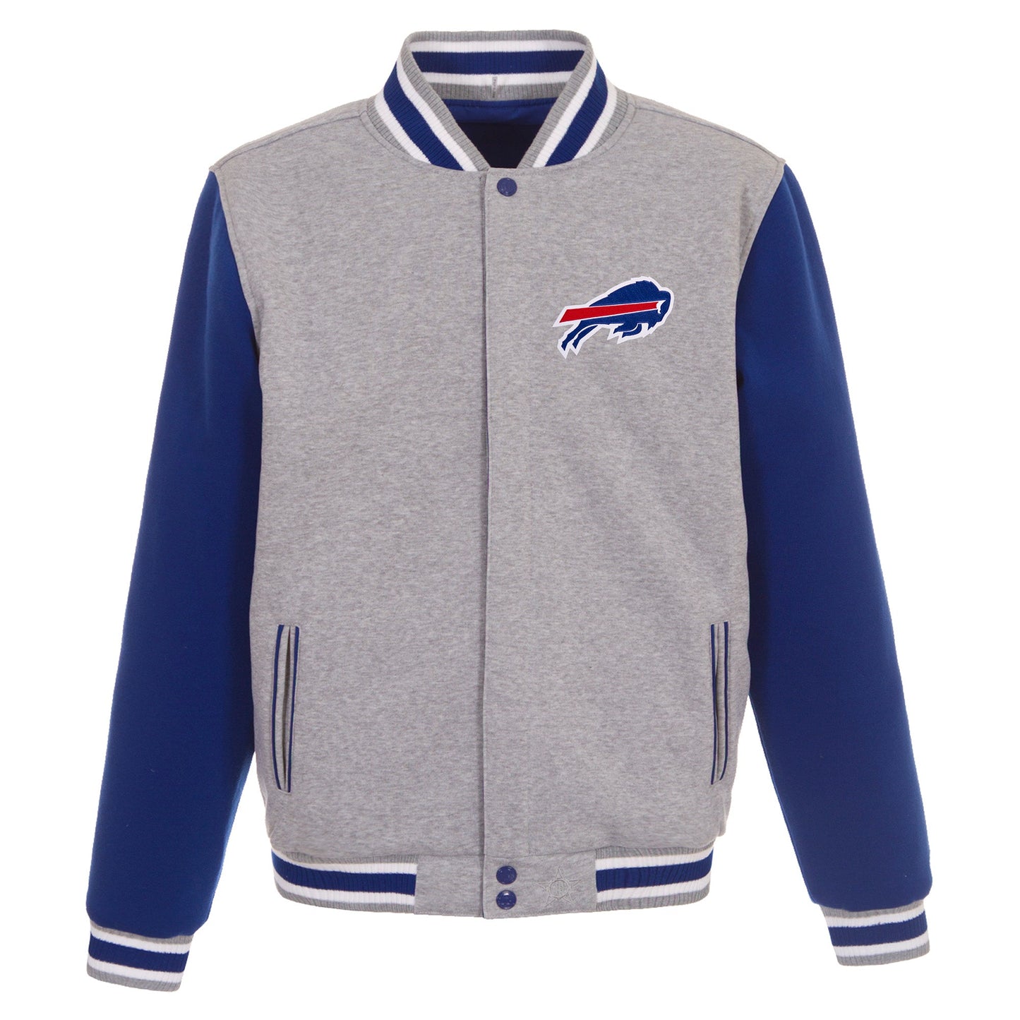 Buffalo Bills Reversible Two-Tone Fleece Jacket