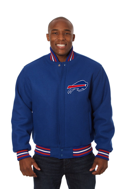 Buffalo Bills Embroidered Wool Jacket