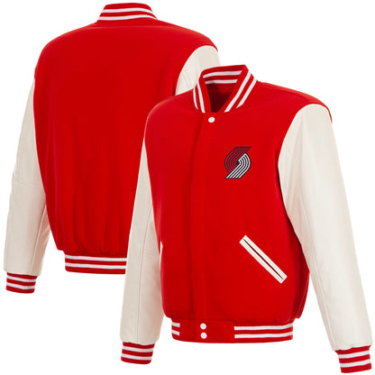 Portland Trail Blazers Reversible Varsity Jacket