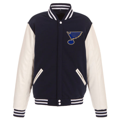 St. Louis Blues Reversible Varsity Jacket