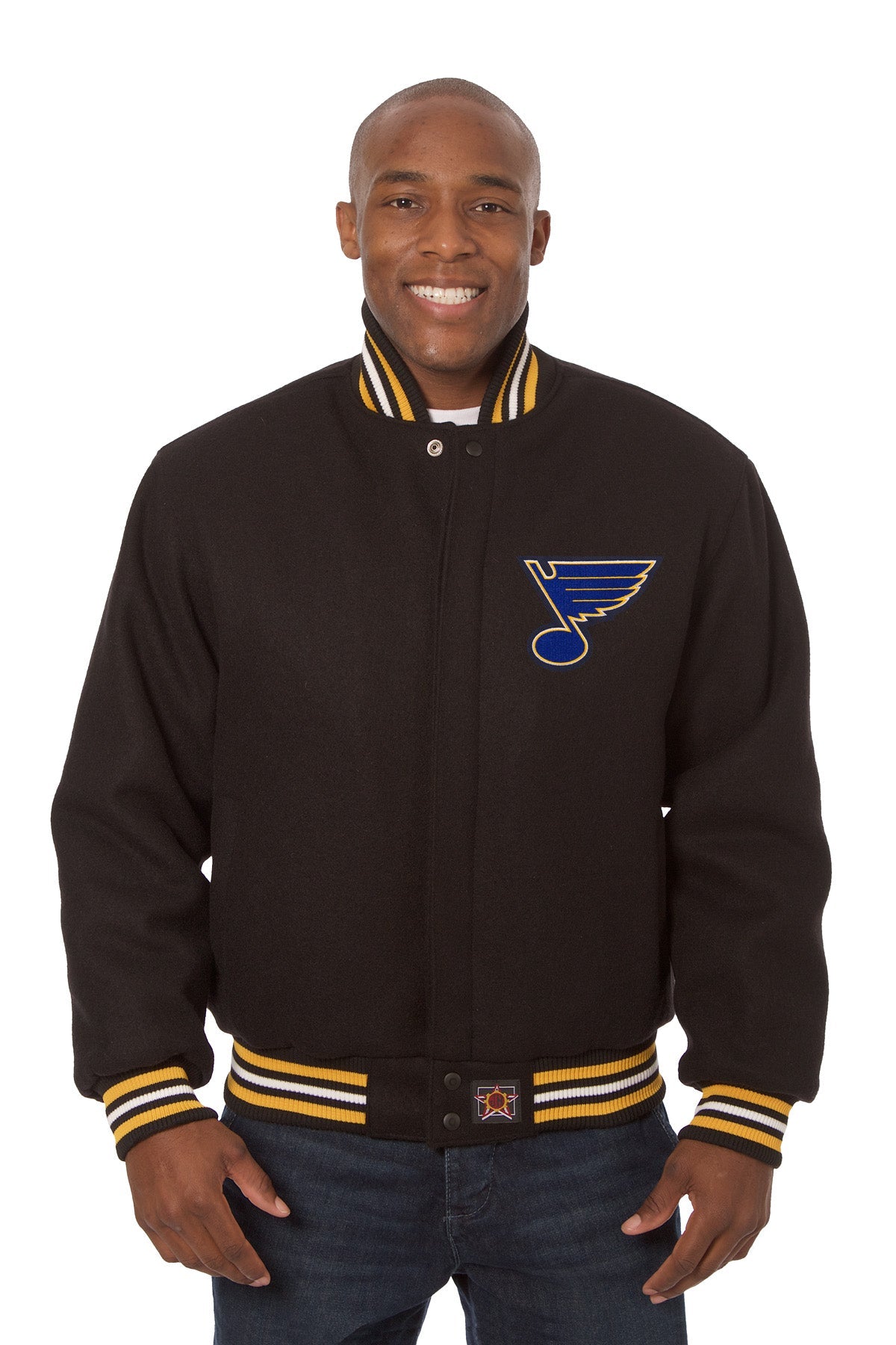 St. Louis Blues Embroidered Wool Jacket
