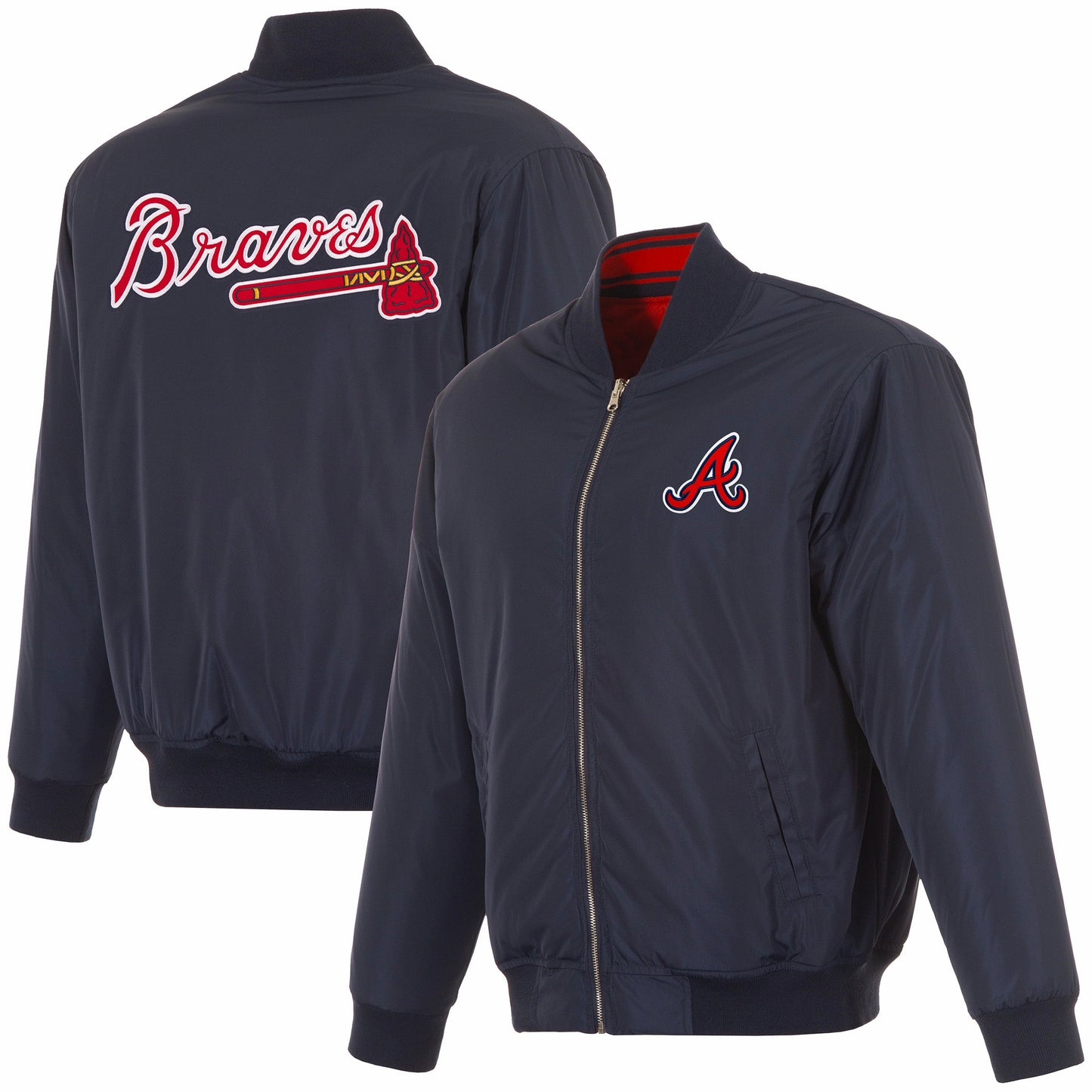 Atlanta Braves Reversible Flight Jacket