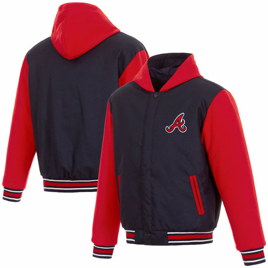Atlanta Braves Reversible Hooded Jacket