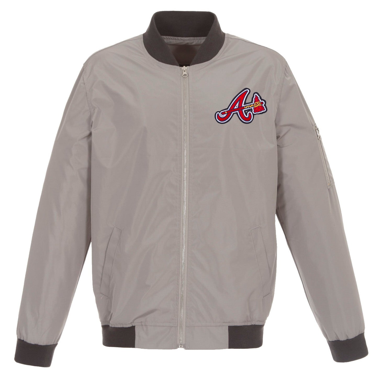 Atlanta Braves Nylon Bomber Jacket