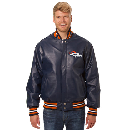 Denver Broncos Full Leather Jacket