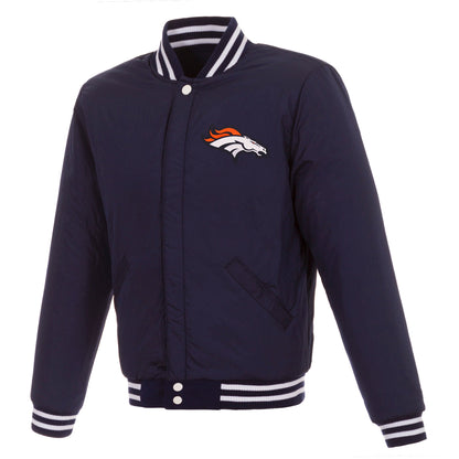 Denver Broncos Reversible Varsity Jacket